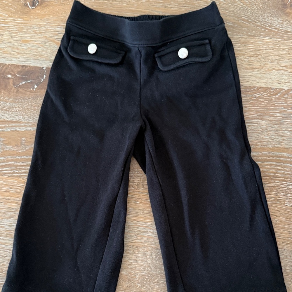 Stylish Black wide leg ponte pant